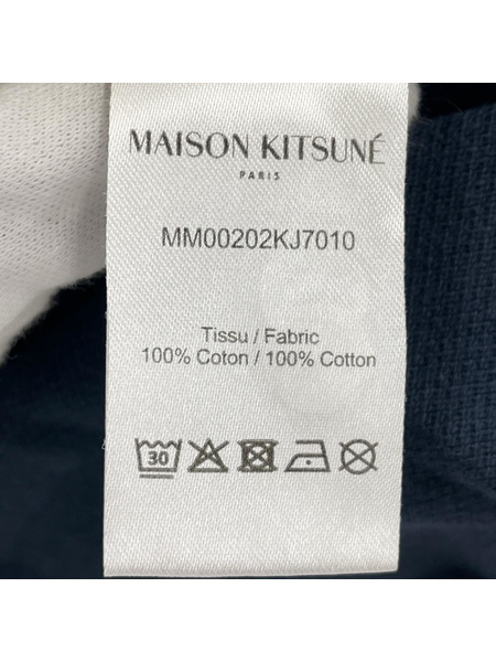 MAISON KITSUNE ポロシャツ 25SS BOLD FOX HEAD PATCH OVERSIZE POLO