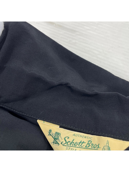 schott パイナップルジュース XPJ RAYON SHIRT BEACH XL ブラック