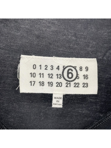 MM6 24AW LSTEE XS ブラック