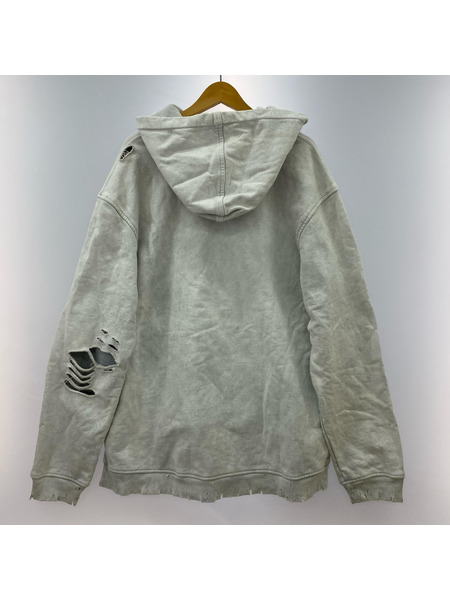 ALCHEMIST PARADISE LOST デストロイ加工パーカー M AL-S18-0000-003