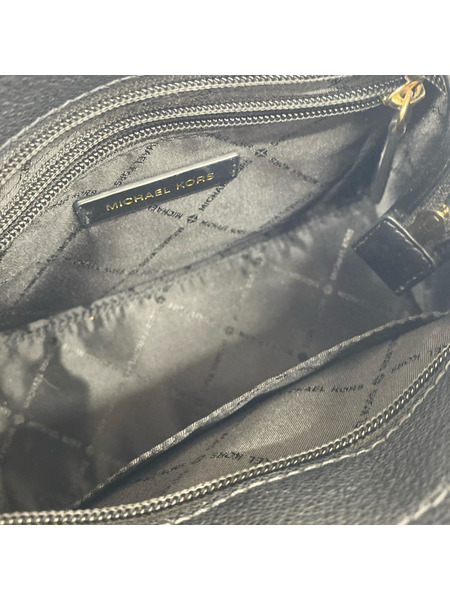 MICHAEL KORS ショルダーバッグ パドロック 2WAY ショルダー  ブラック
