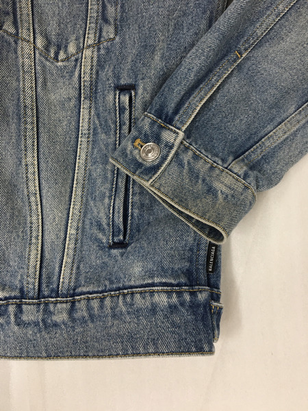 BALENCIAGA 17AW Denim Embroide Jacket サイズ44[値下]