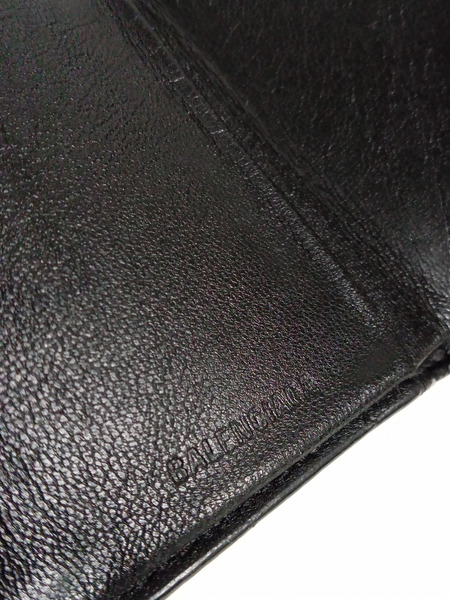 BALENCIAGA 三つ折り財布 BLK