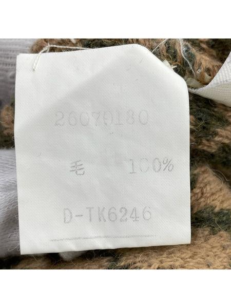 GIORGIO ARMANI ニット 茶 総柄 (48)