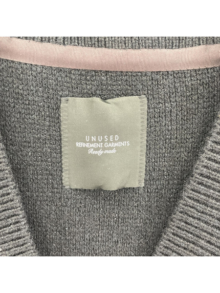 UNUSED 18AW サイドジップ ベスト[値下]