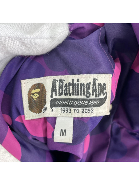 A BATHING APE ダウンジャケット カモリバーシブル ダウンジャケット