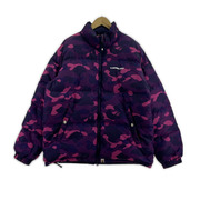A BATHING APE ダウンジャケット カモリバーシブル ダウンジャケット