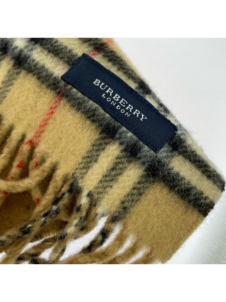 BURBERRY ソノ他 大判 ノバチェック ウール 茶