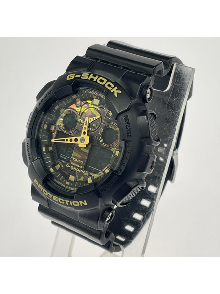 G-SHOCK ソノ他 GA-100CF5081 カモフラ文字盤