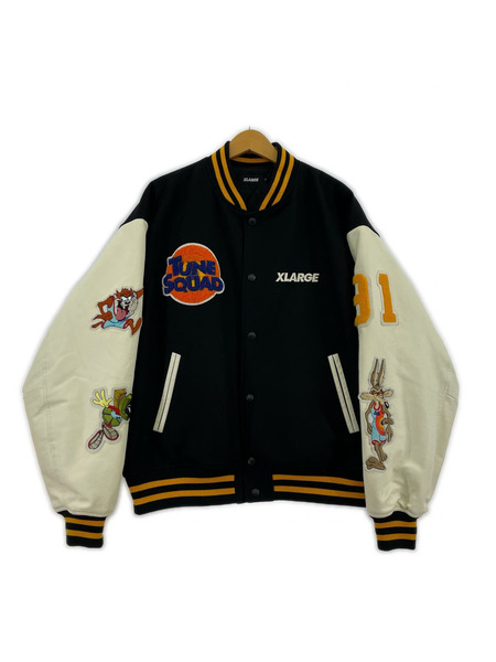 XLARGE ブルゾン・ジャンパー TUNE SQUAD/ワッペン/ウタジャン/黒白
