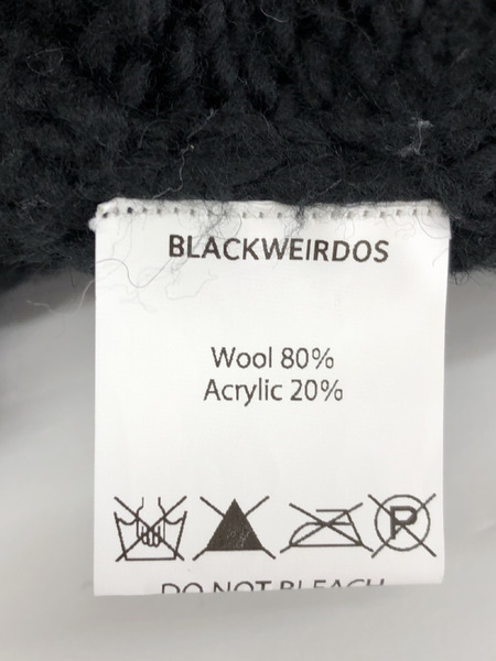Black Weirdos Yin-Yang Sweater M ブラック