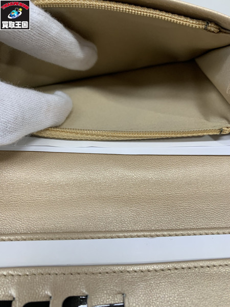 長財布 CHANEL カメリア長財布 黒