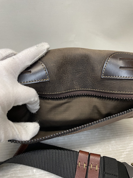 COLIMBO TRIBOROUGH TRAP-TOOLS  レザー ウエストバッグ ブラウン