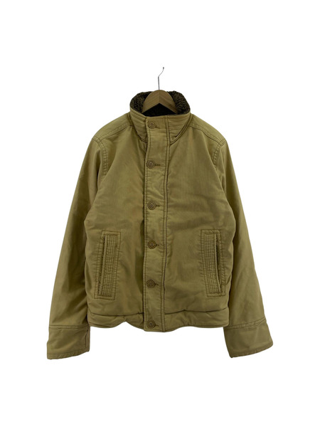 Abercrombie&Fitch ジャケット 裏ボア デッキジャケット(L) ベージュ[値下]