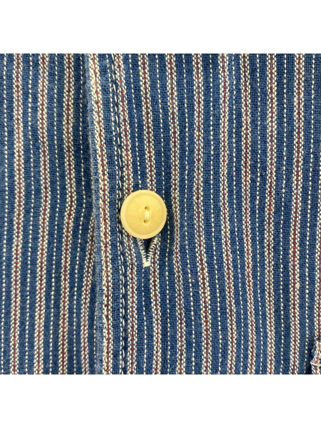 OLD・VINTAGE 半袖シャツ mattsons'/70s/丸襟/ストライプシャツ