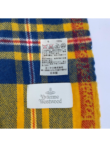 Vivienne Westwood ソノ他 マフラー イエロー系