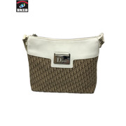 ショルダーバッグ Dior トロッター ショルダーバッグ/アイボリー