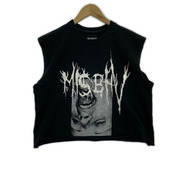 半袖Tシャツ・カットソー MISBHV ノースリーブカットソー