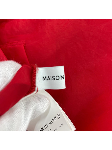 MAISON SPECIAL 長袖シャツ Sheer Short Length Shirt