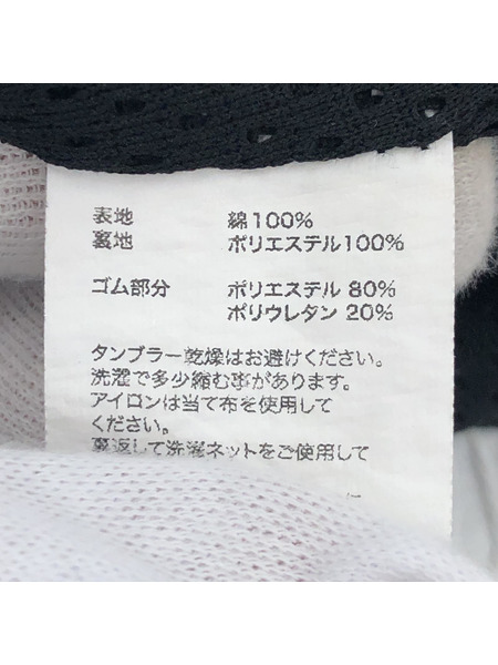 SUPPLIER 総柄ハーフパンツ（S）ブラック/ホワイト[値下]