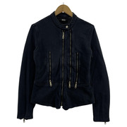 DIESEL ジップスウェット 紺