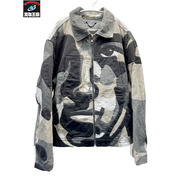 LOUIS VUITTON 23AW メイドトゥオーダーパッチワークポートレート デニムジャケット 50