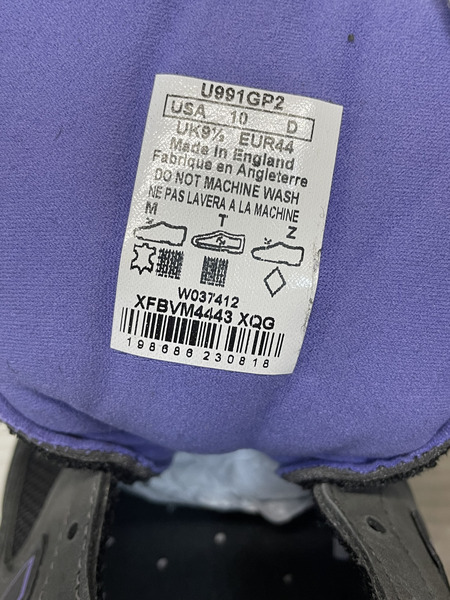 NEW BALANCE U991GP2 US10 グレー