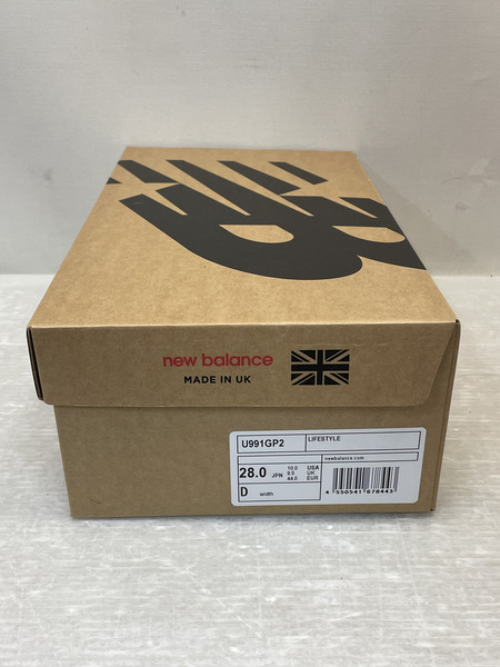 NEW BALANCE U991GP2 US10 グレー