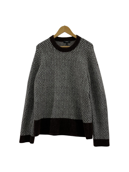 theory モヘヤ混 ニット sizeS[値下]
