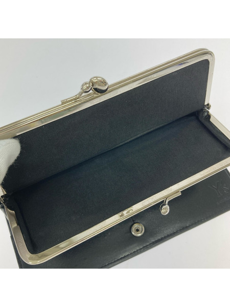 Y's 長財布 ブラック/ガマ口財布