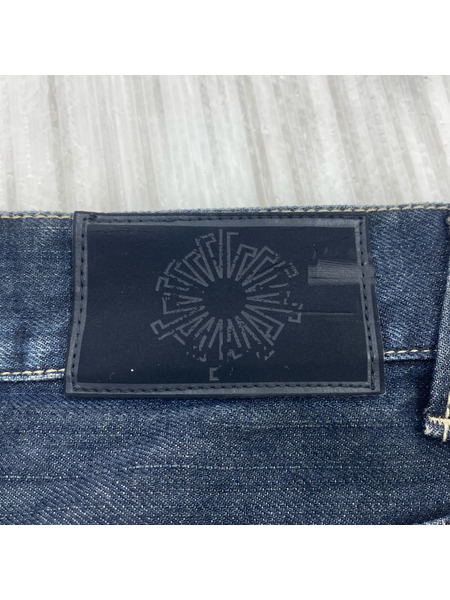 TORNADO MART ゼブラシューカットデニム TPT-1644-4 紺 (M)