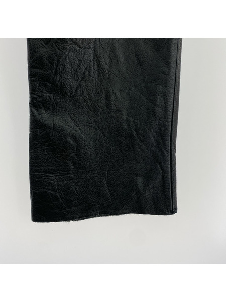 パンツ Freedom sportswear レザーパンツ (W34) BL;K