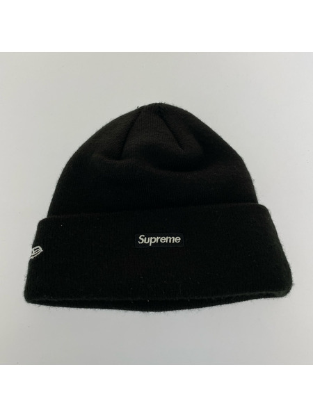 Supreme ニットキャップ ドル S LOGO BEANIE BLACK