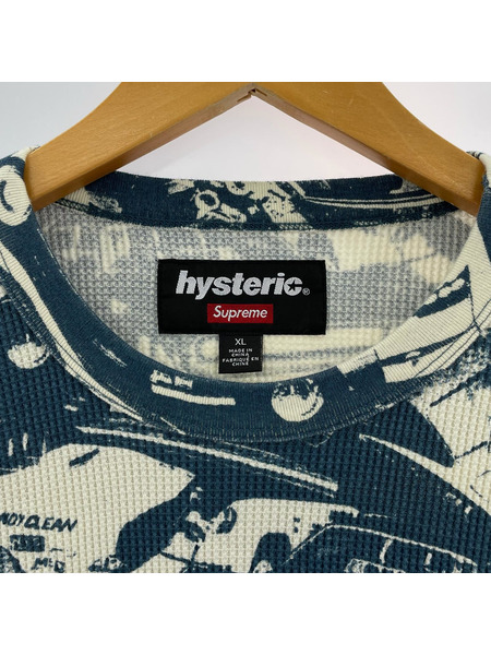 Supreme×HYSTERIC GLAMOUR Cars Thermal (XL)