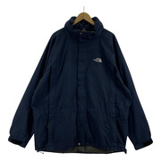 THE NORTH FACE ジップアップ ナイロン マウンテンパーカー ネイビー (XL)