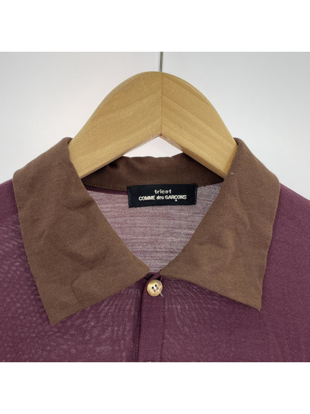 tricot COMME des GARCONS 長袖Tシャツ・カットソー PUR