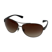 Ray-Ban ソノ他 RB3386 サングラス ティアドロップ ツーブリッジ  茶