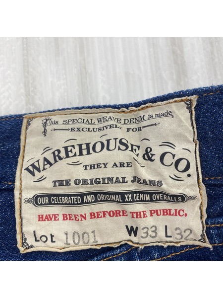 WAREHOUSE デニム・ジーンズ Lot 1001 1901 NO.2 MODEL DENIM PANTS