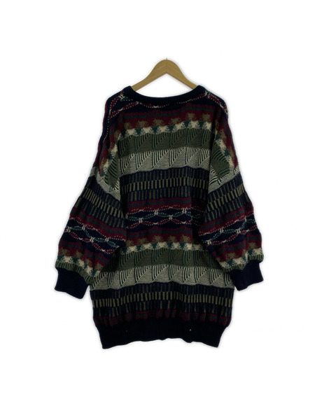 OLD・VINTAGE ニット・セーター 90s Sovrano 総柄
