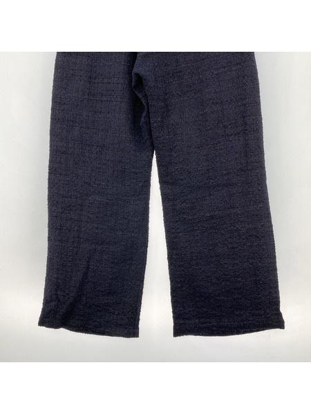 DAIRIKU 24AW Tweed PKT Cargo Pants Lame Navy ラメツイードカーゴパンツ[値下]