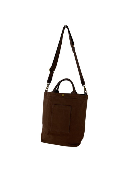 CLEDRAN ハンドバッグ 2wayショルダーバッグ茶[値下]