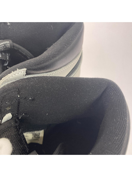NIKE スニーカー AIR JORDAN 1 RETRO 27.0cm グレー 黒