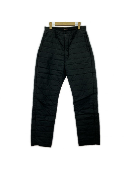 KAPITAL パンツ 中綿キルティングナイロンパンツ/BLK