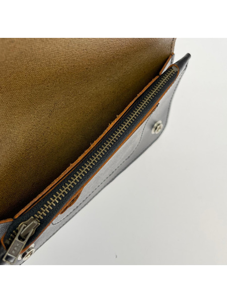 Midorikawa 長財布 24SS Leather wallet 黒