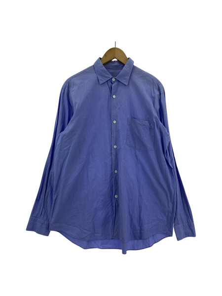 【大人気】コモリシャツ サックス 2 COMOLI】コモリシャツ（サックス）購入レビュー【2023SS