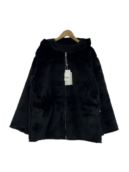 AMERI  リバーシブルフーディージャケット ブラック F 01320730780