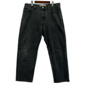 Levi's デニム・ジーンズ 00S 550 ブラックデニムパンツ ボタン裏259