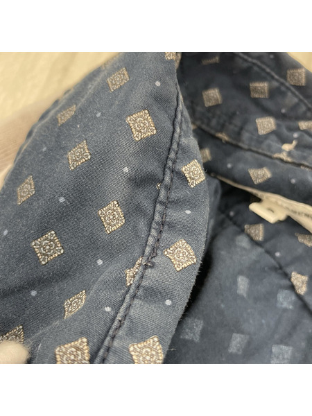 Engineered Garments 半袖シャツ プルオーバー SSシャツ 紺 (S)