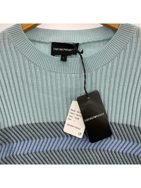 EMPORIO ARMANI ニット・セーター 3R1MY3 1MF5Z クルーネック (L)[値下]