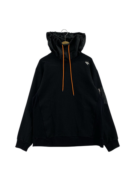 DOUBLE STANDARD CLOTHING D/him POパーカー ブラック (48)[値下]